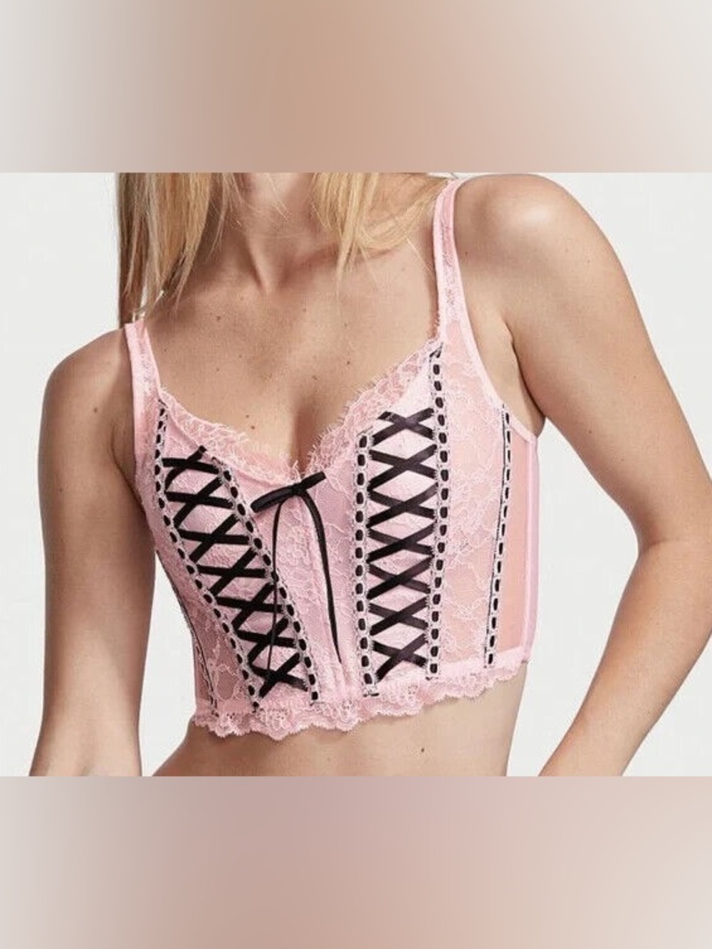 Victoria’s Secret Dream Angel’s Corset Pink